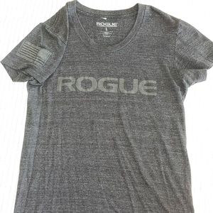 Charcoal gray/ black on black Rogue Shirt size L